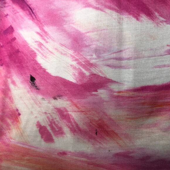 IRIS SETLAKWE Silk Blend Halter Black Pink Abstract Floral Maxi Dress Sz 4 - Picture 9 of 12